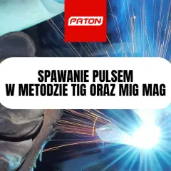 Spawanie pulsem w metodzie TIG i MIG/MAG. Iskry sypią się podczas precyzyjnego łączenia metali.