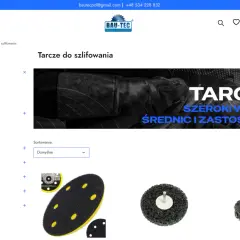 Tarcze do szlifowania metalu, szeroki wybór do różnych zastosowań. Dostępne różne rodzaje tarcz.