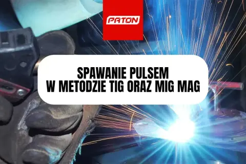 Spawanie pulsem w metodzie TIG i MIG/MAG. Iskry sypią się podczas precyzyjnego łączenia metali.