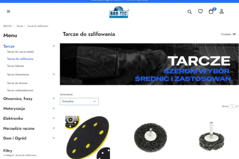 Tarcze do szlifowania metalu, szeroki wybór do różnych zastosowań. Dostępne różne rodzaje tarcz.