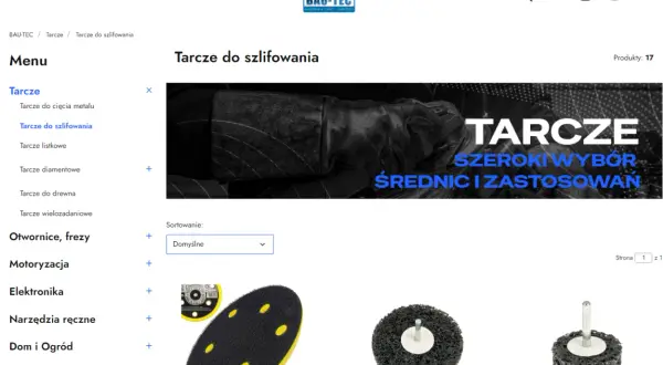 Tarcze do szlifowania metalu, szeroki wybór do różnych zastosowań. Dostępne różne rodzaje tarcz.