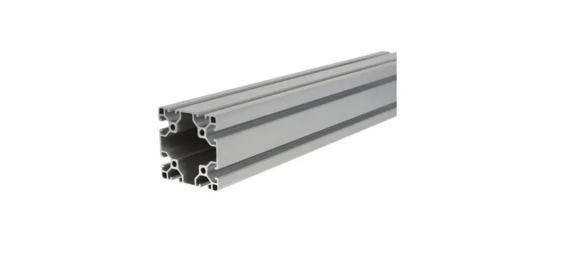 Aluminiowy profil konstrukcyjny z rowkami, idealny do tworzenia ram i konstrukcji. Dowiedz się, jak łączyć profile aluminiowe.