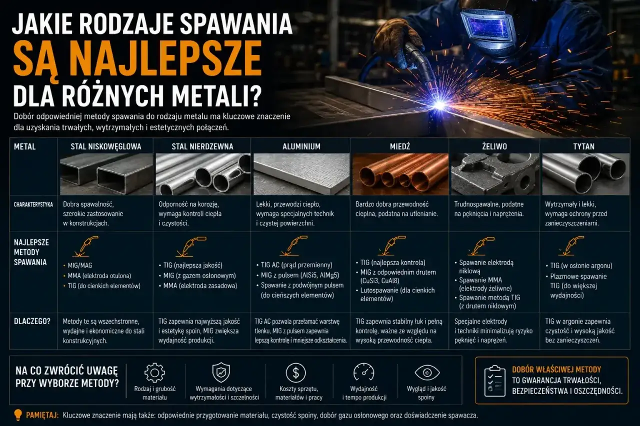 Napawanie - jak dobrać metodę do rodzaju zużycia